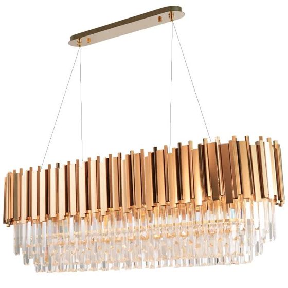 TOOLIGHT hængende loftlampe 312355 Guld 60x30x38cm