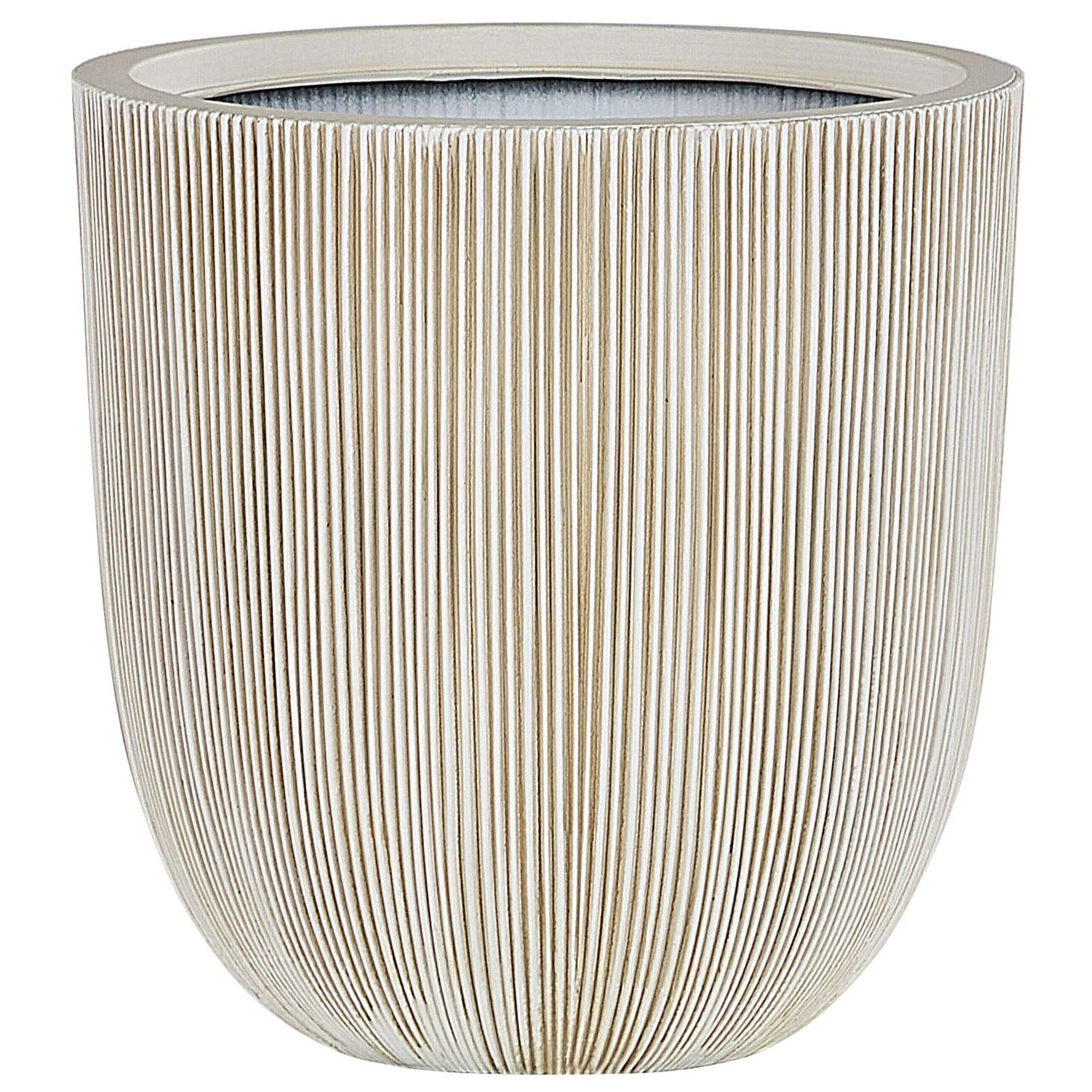 Urtepotte CHIOS 44 cm Beige