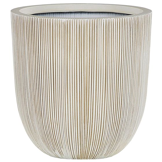 Urtepotte CHIOS 44 cm Beige