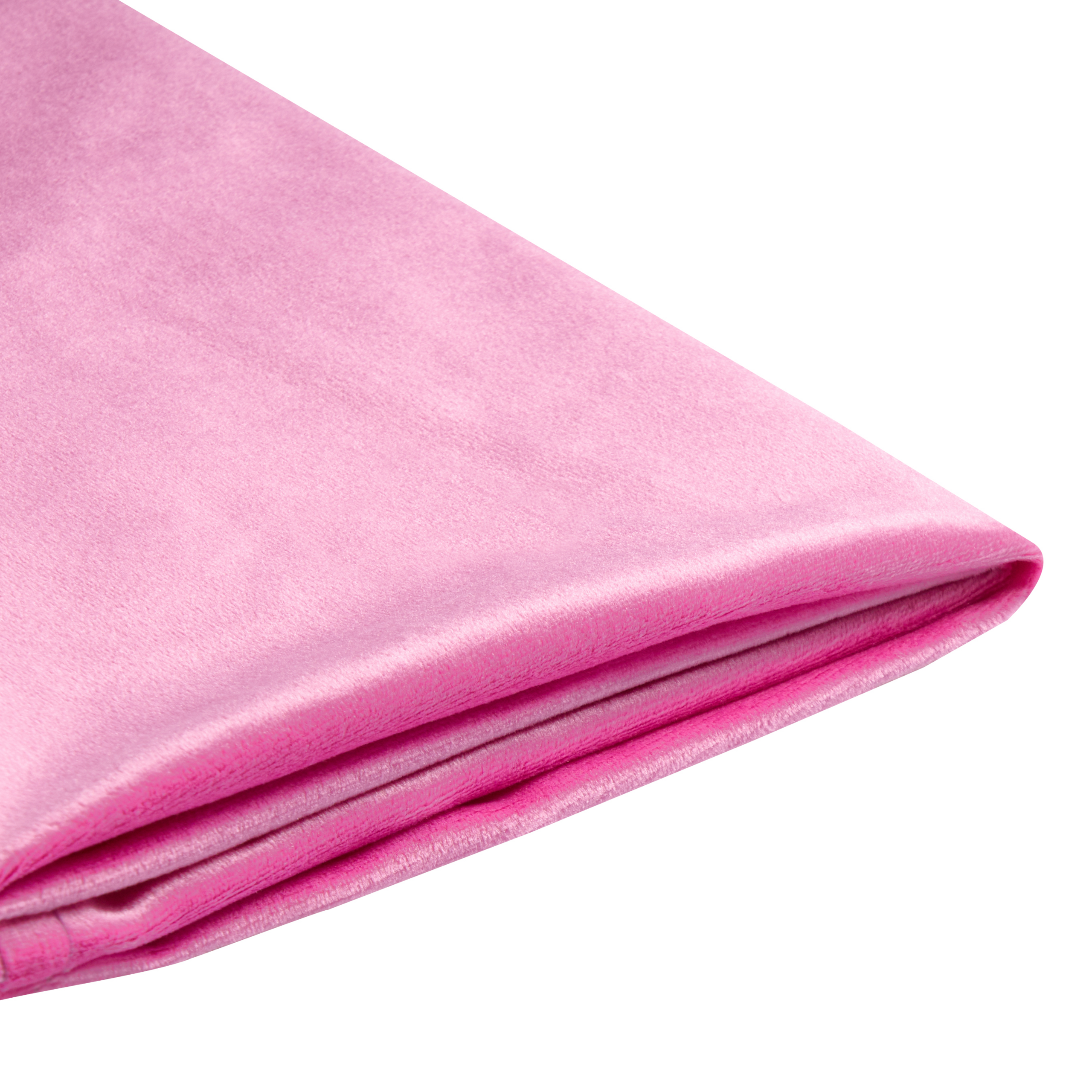Sengekappe Velour FITOU 90x200 cm Fuchsia