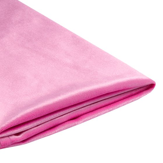 Sengekappe Velour FITOU 90x200 cm Fuchsia