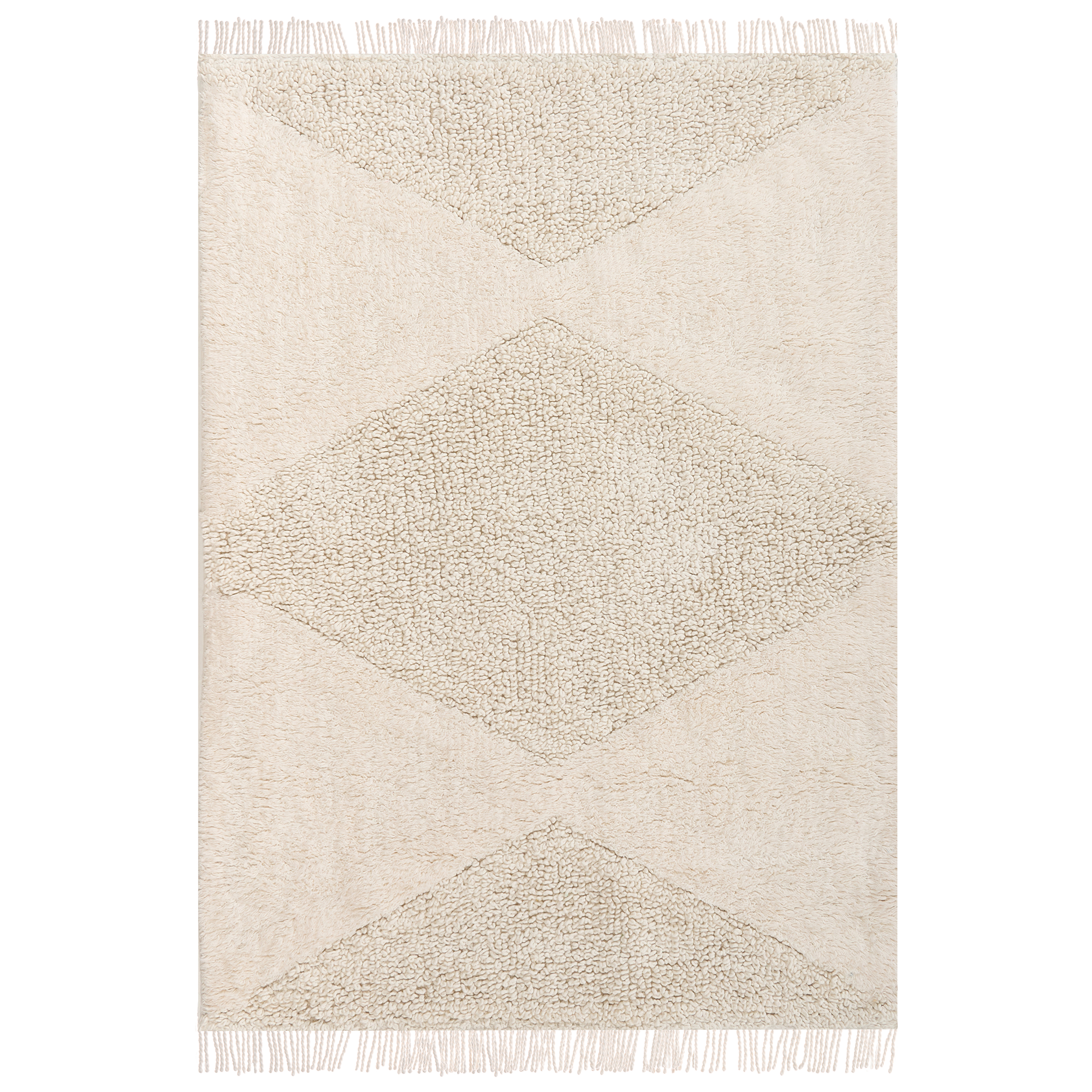Børnetæppe KHONOMA Beige 160 x 230 cm Bomuld