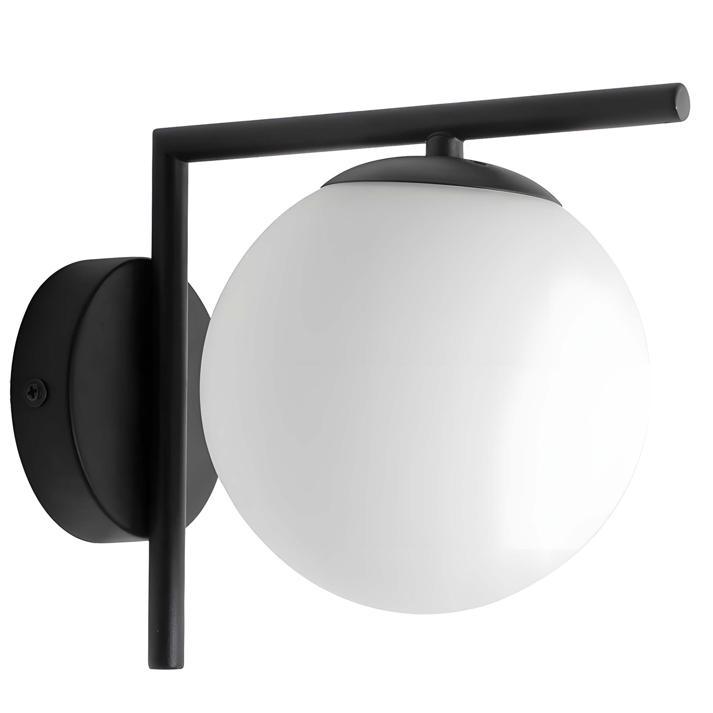 TOOLIGHT væglampe G101-1W Sort/Hvid 15x15x17cm