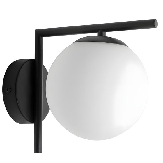 TOOLIGHT væglampe G101-1W Sort/Hvid 15x15x17cm