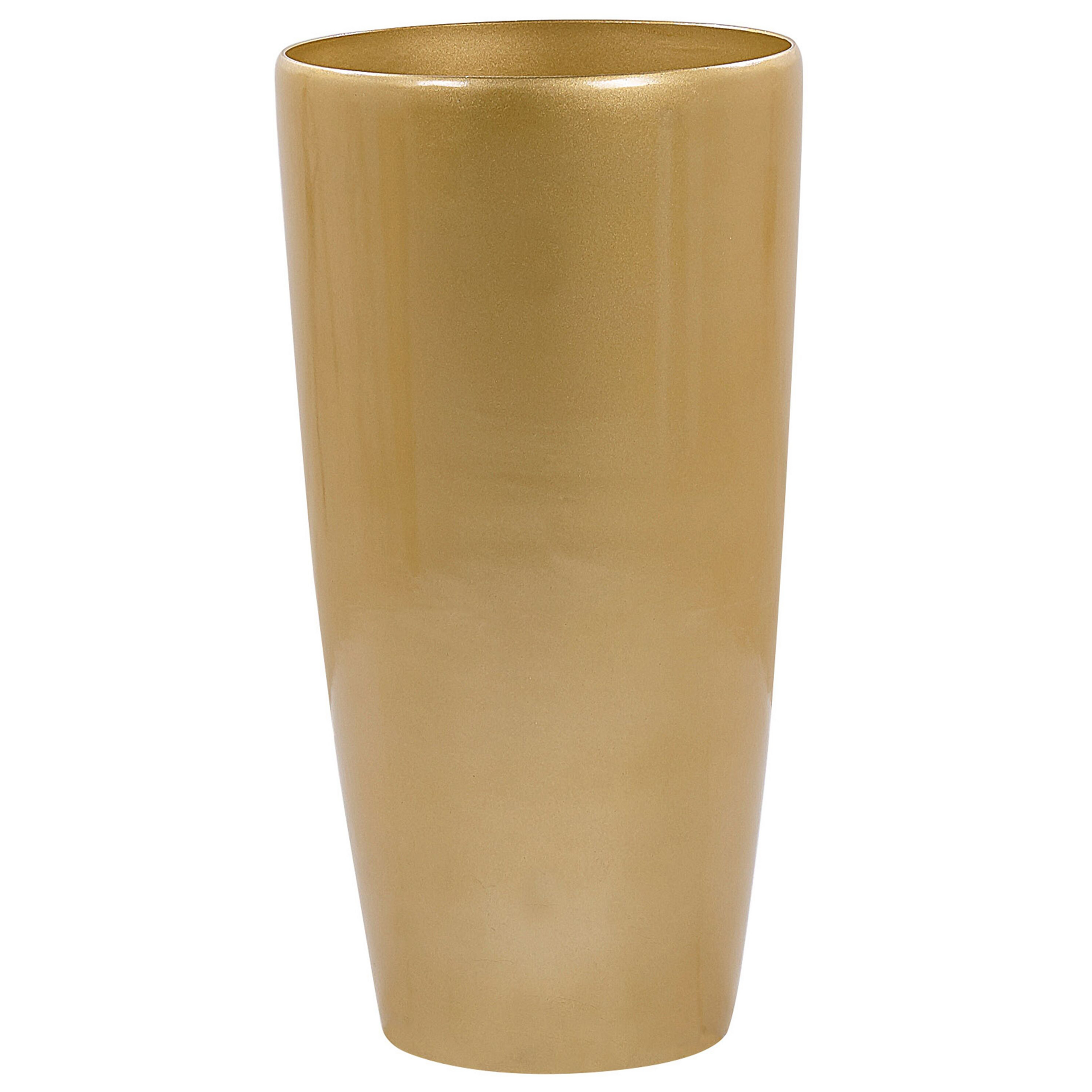 Urtepotte TSERIA 40 cm Guld