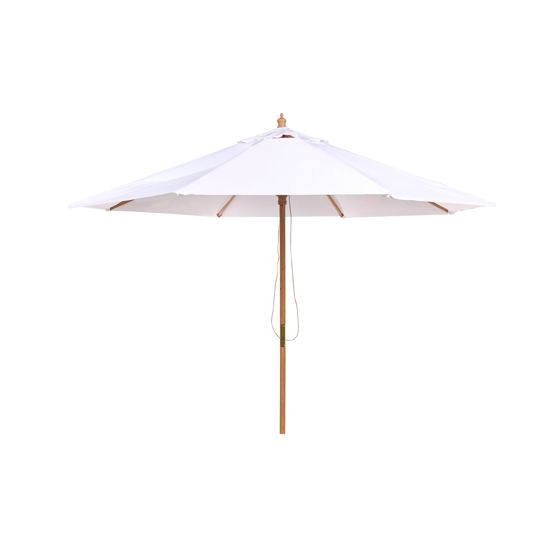 Haveparasol 270 cm TOSCANA Hvid