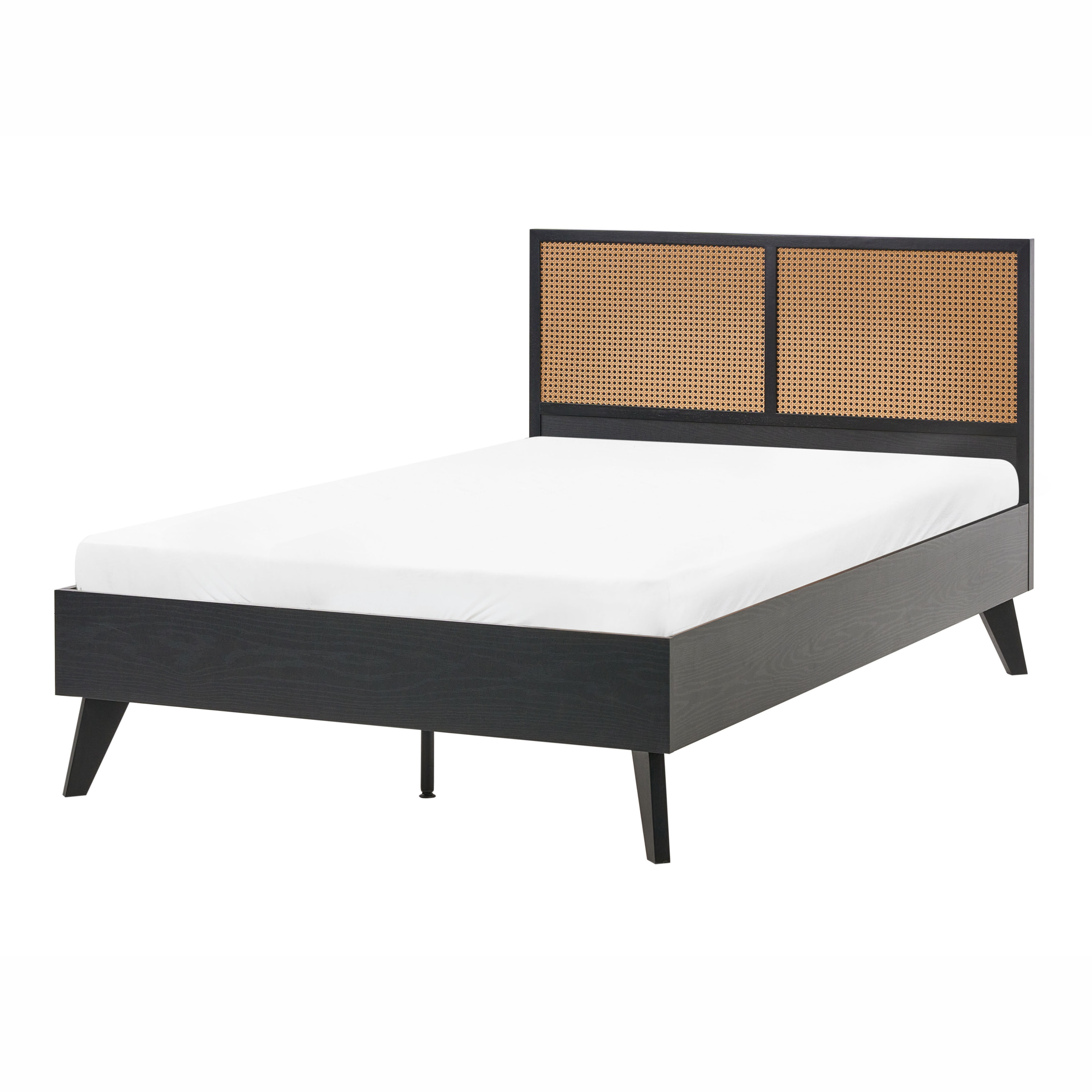Seng PE-rattan MONPAZIER 120 x 200 cm Sort