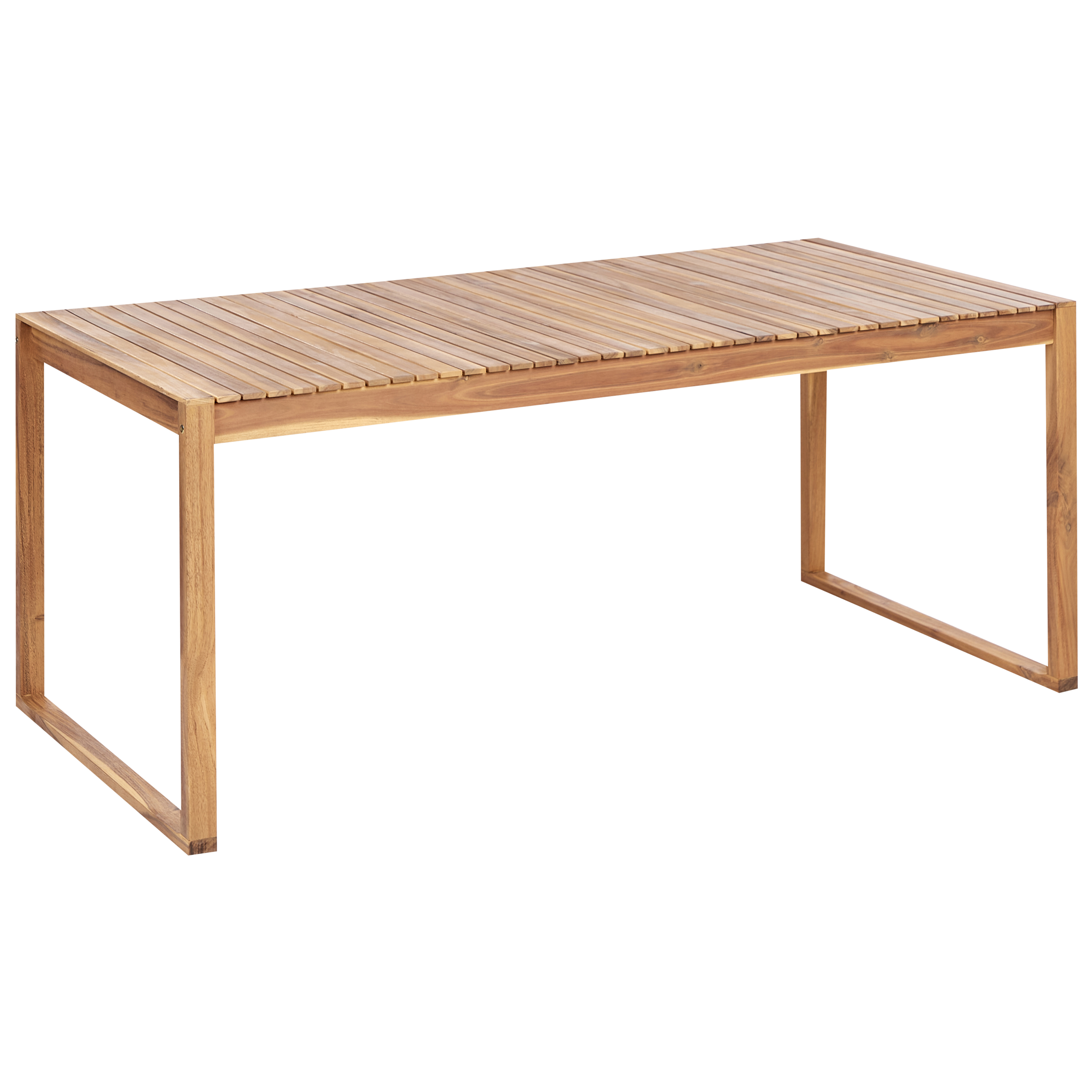 Havebord SASSARI II 180 cm 90 cm Certificeret akacietræ Lysebrun