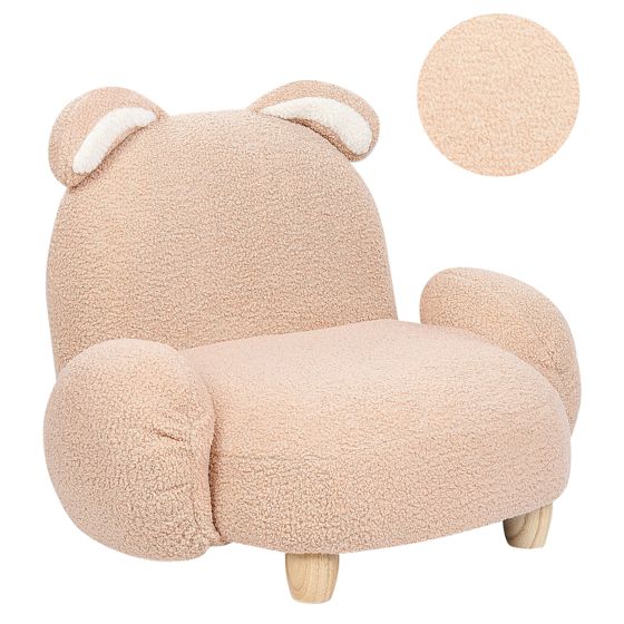 Børnelænestol Kanin KANNA Boucle Beige