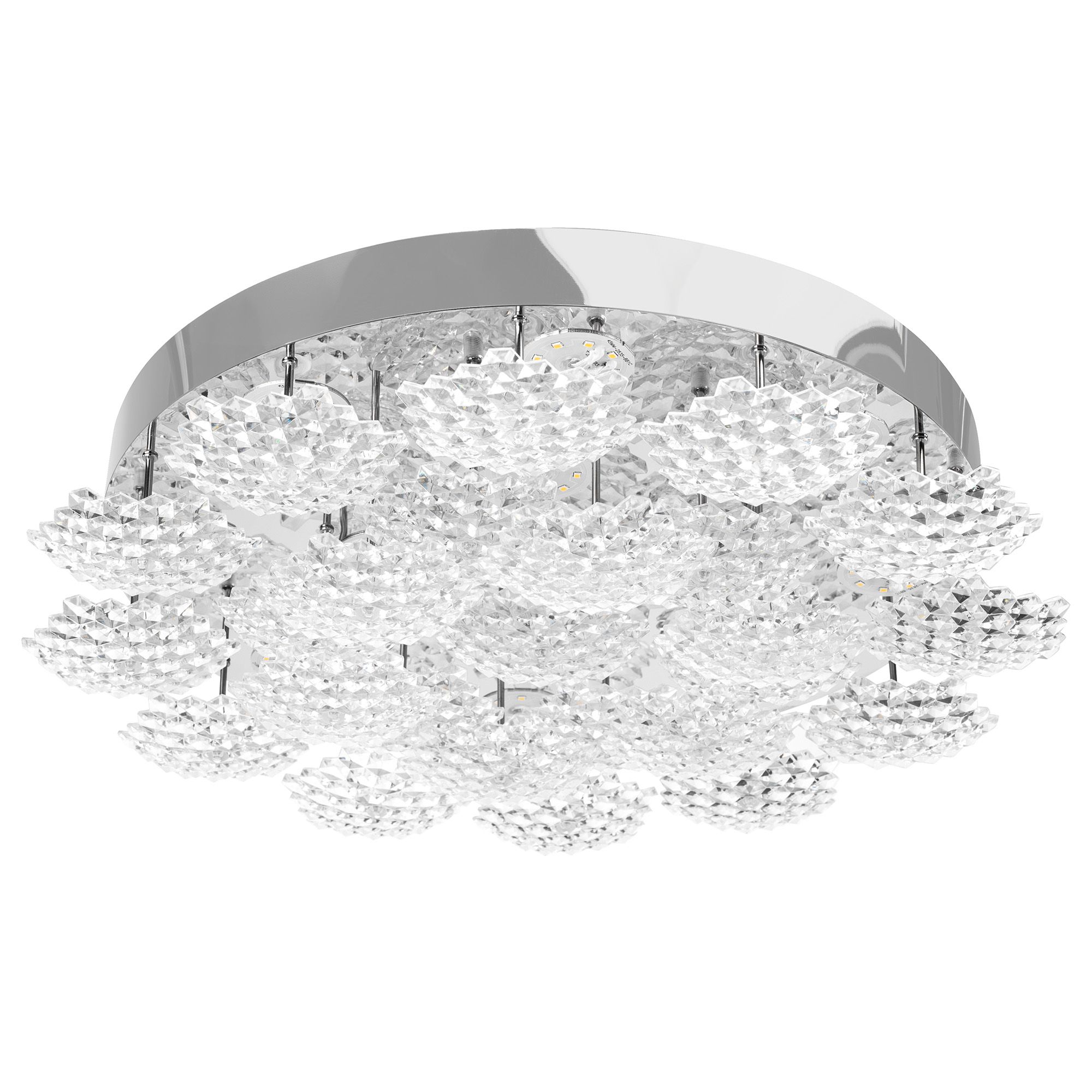 TOOLIGHT loftlampe MS014-C LED Krom 45x45x9,5cm