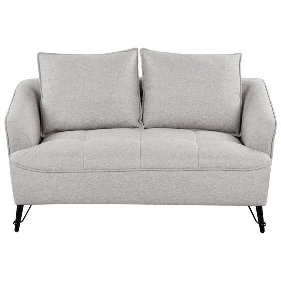 Sofa 2 personers HOBRO Lysegrå