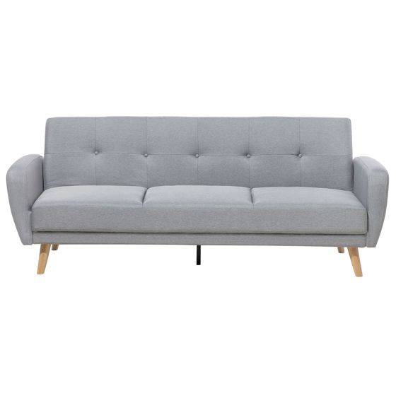 Sovesofa 3 personers FLORLI Lysegrå
