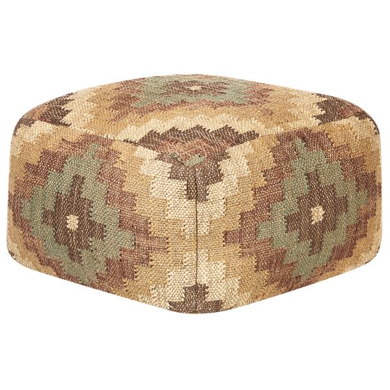 Puf MAGURI Jute Multifarvet