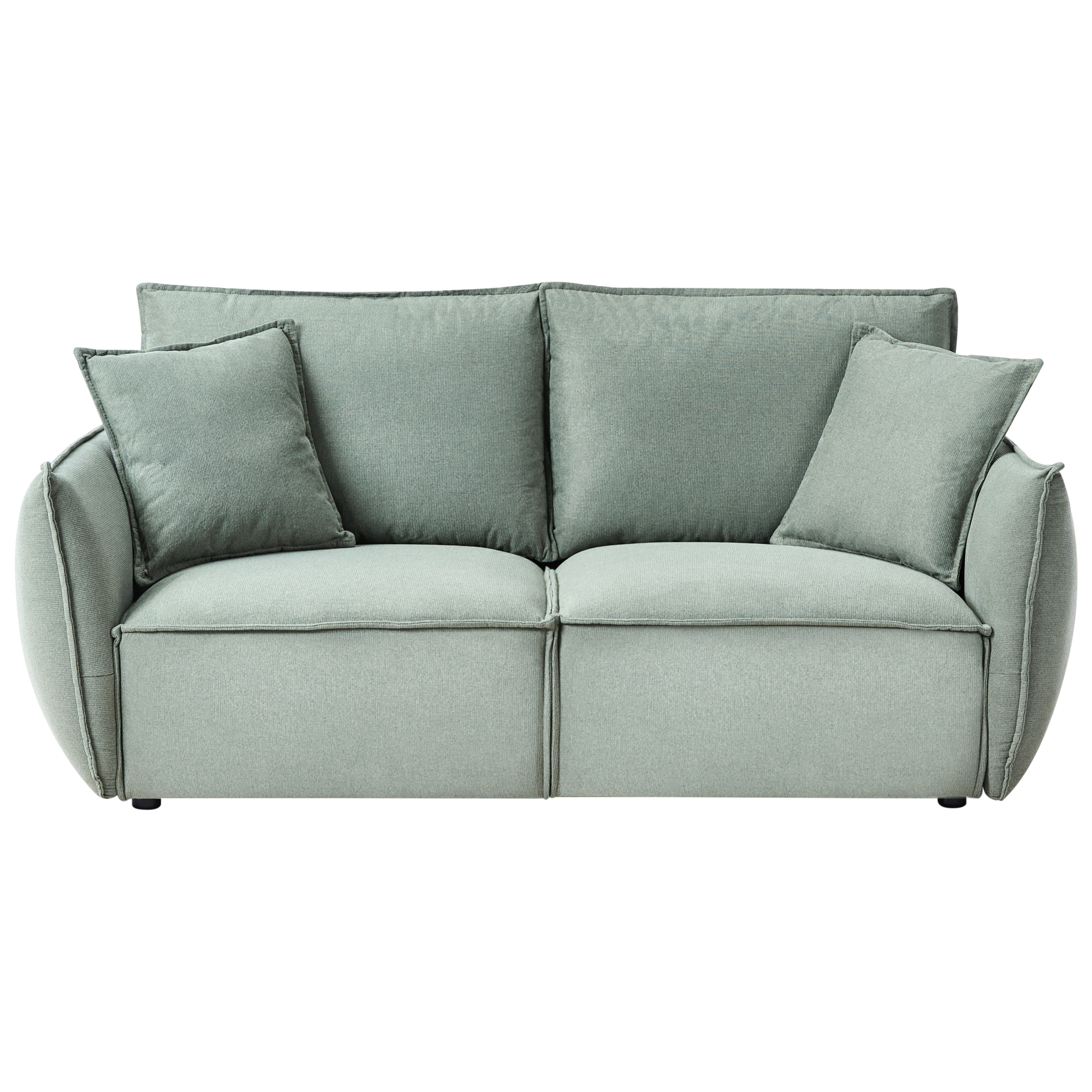 Sofa 3 personers KUNES Lysegrøn