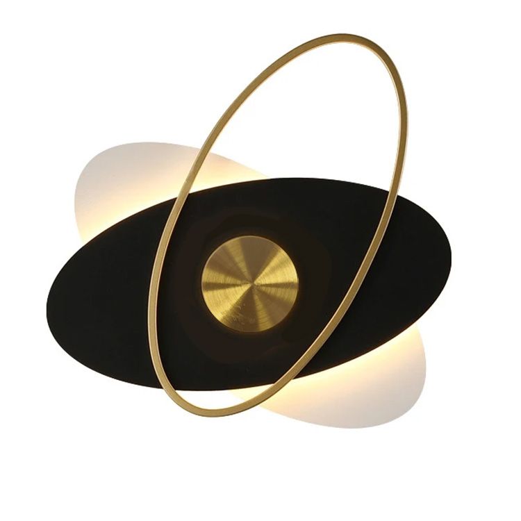 TOOLIGHT væglampe APP1432-CW LED Sort 5,5x27x27cm
