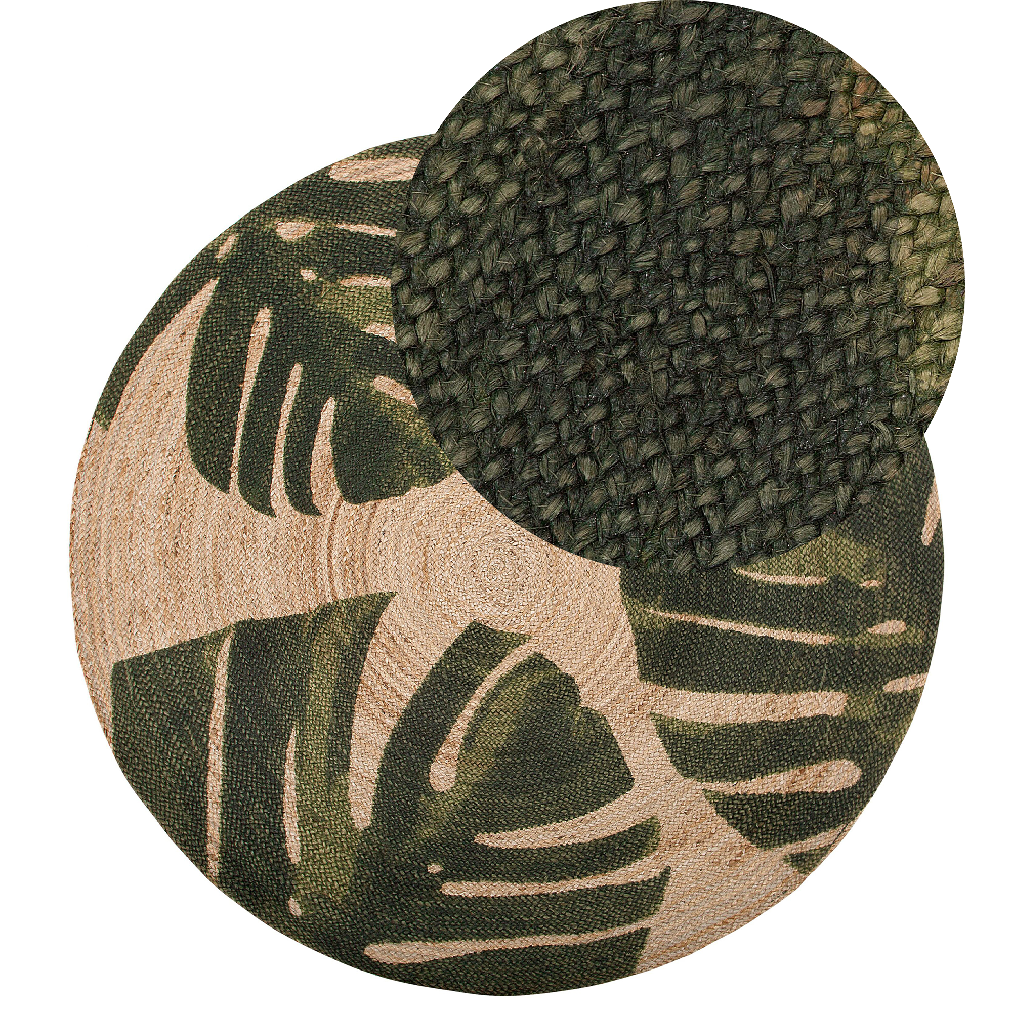 Gulvtæppe INCIK Beige ø 140 cm Jute