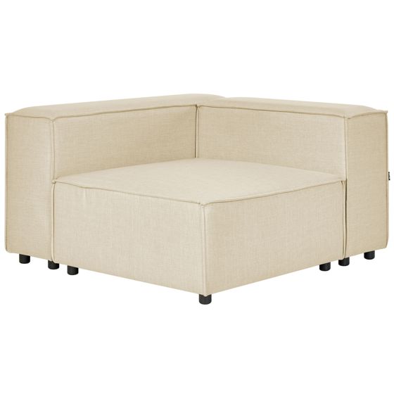 Hjørnemodul APRICA Kunstlinned Beige