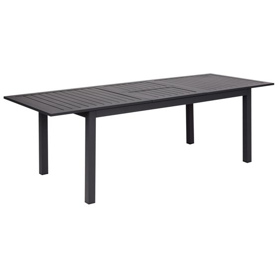 Havebord med udtræk SKALOMA 180/240 cm 90 cm Metal Mørkegrå