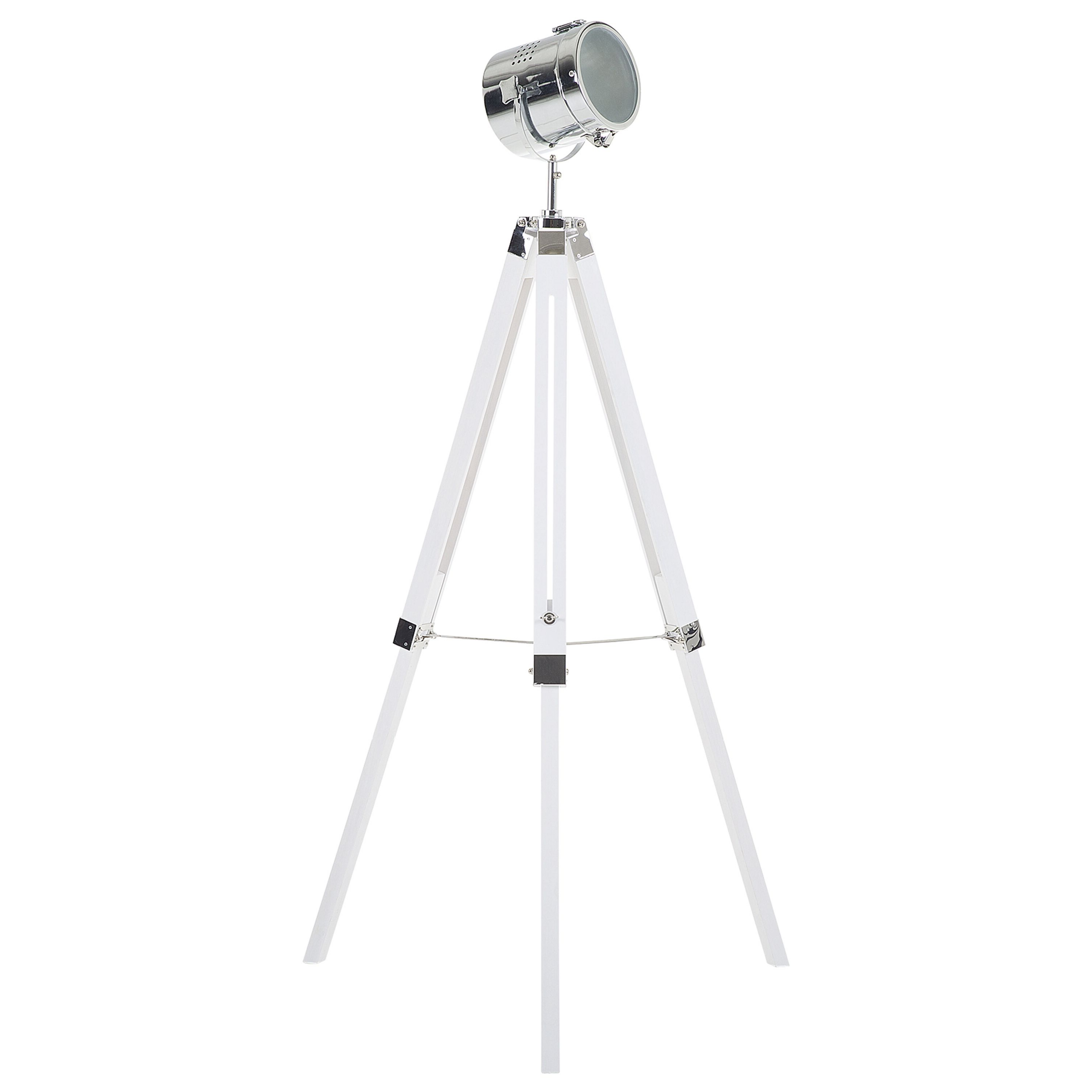 Gulvlampe ALZETTE Fyretræ Hvid