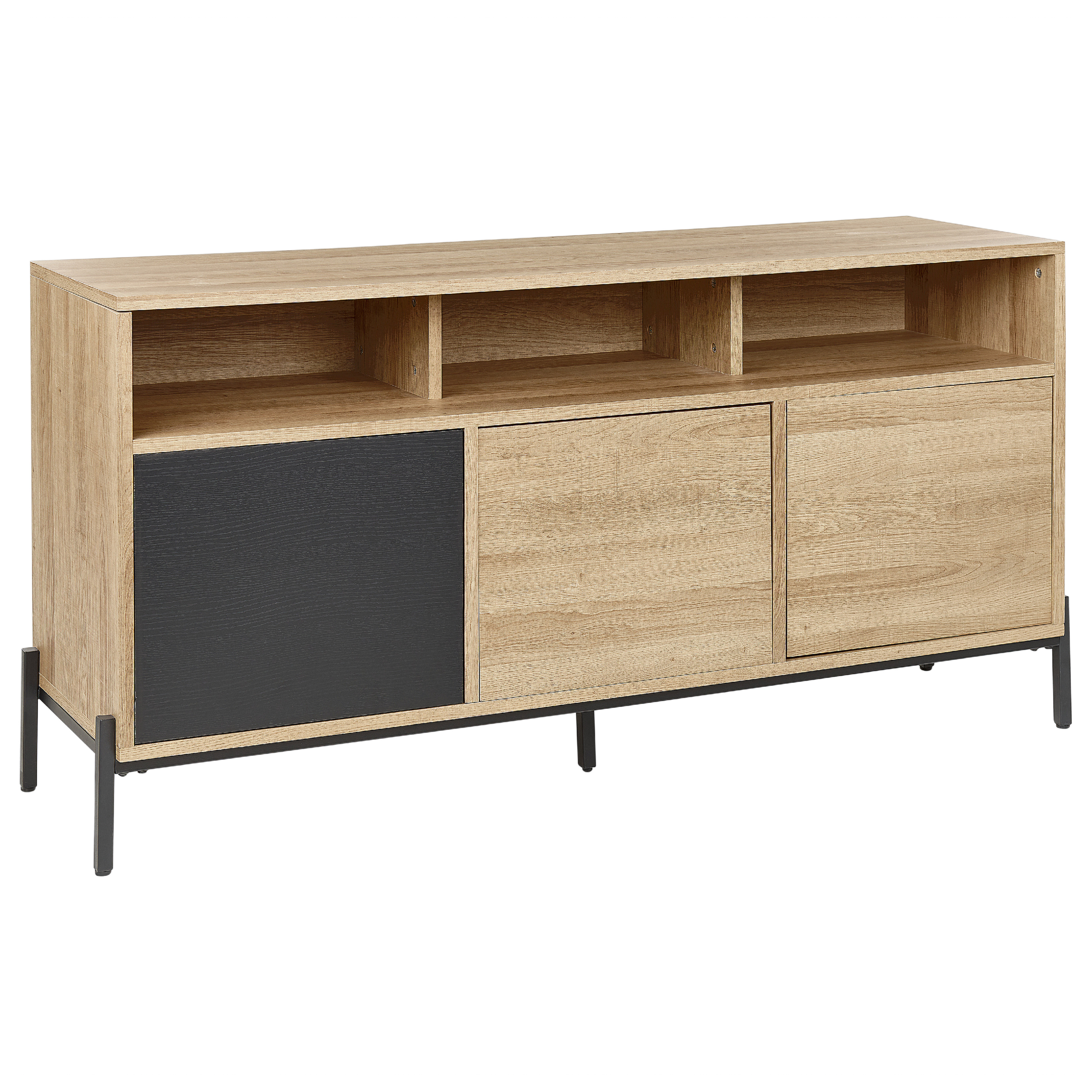 Skab MOINES Brun/sort