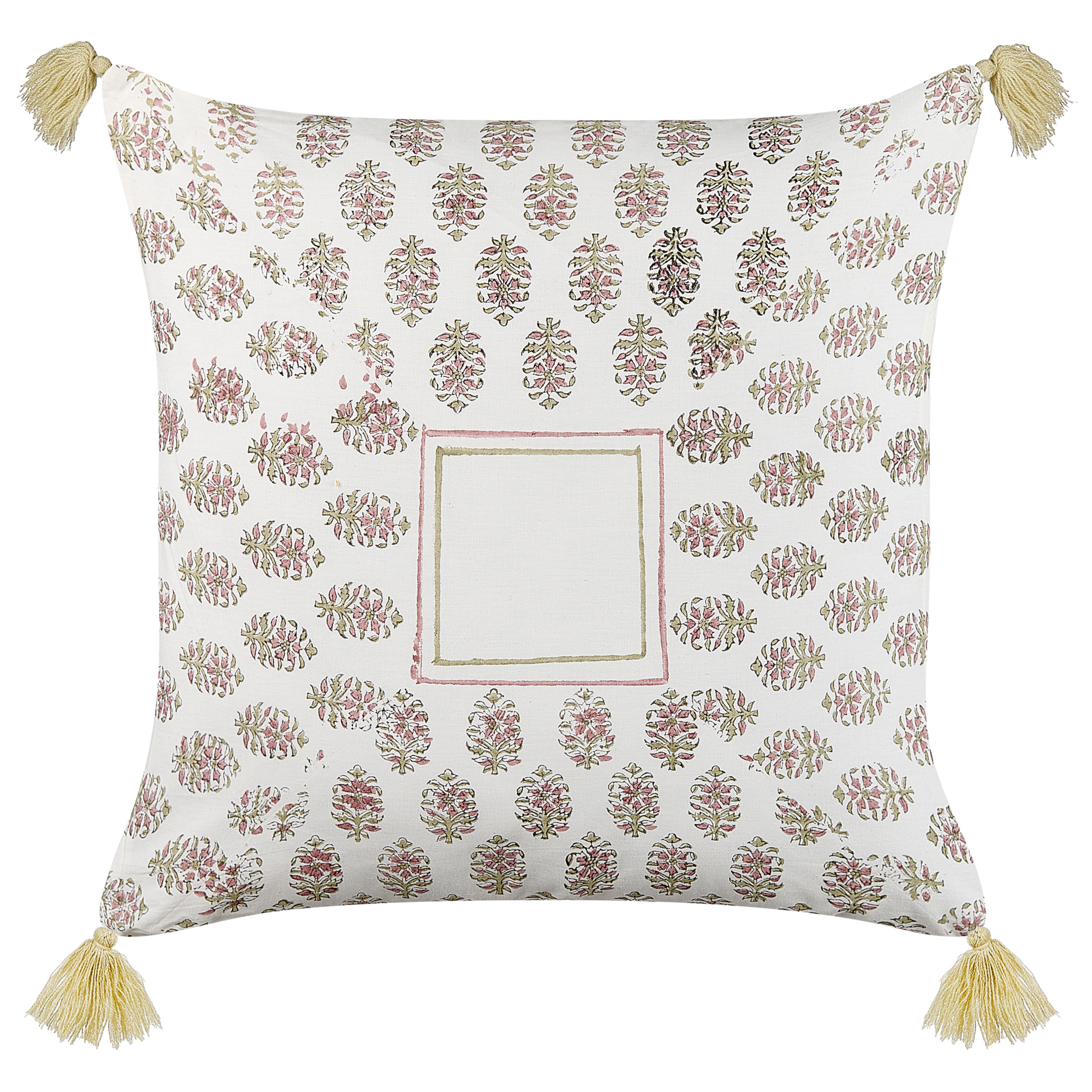 Pyntepude SETOSA 45 x 45 cm Bomuld Multifarvet Geometrisk mønster
