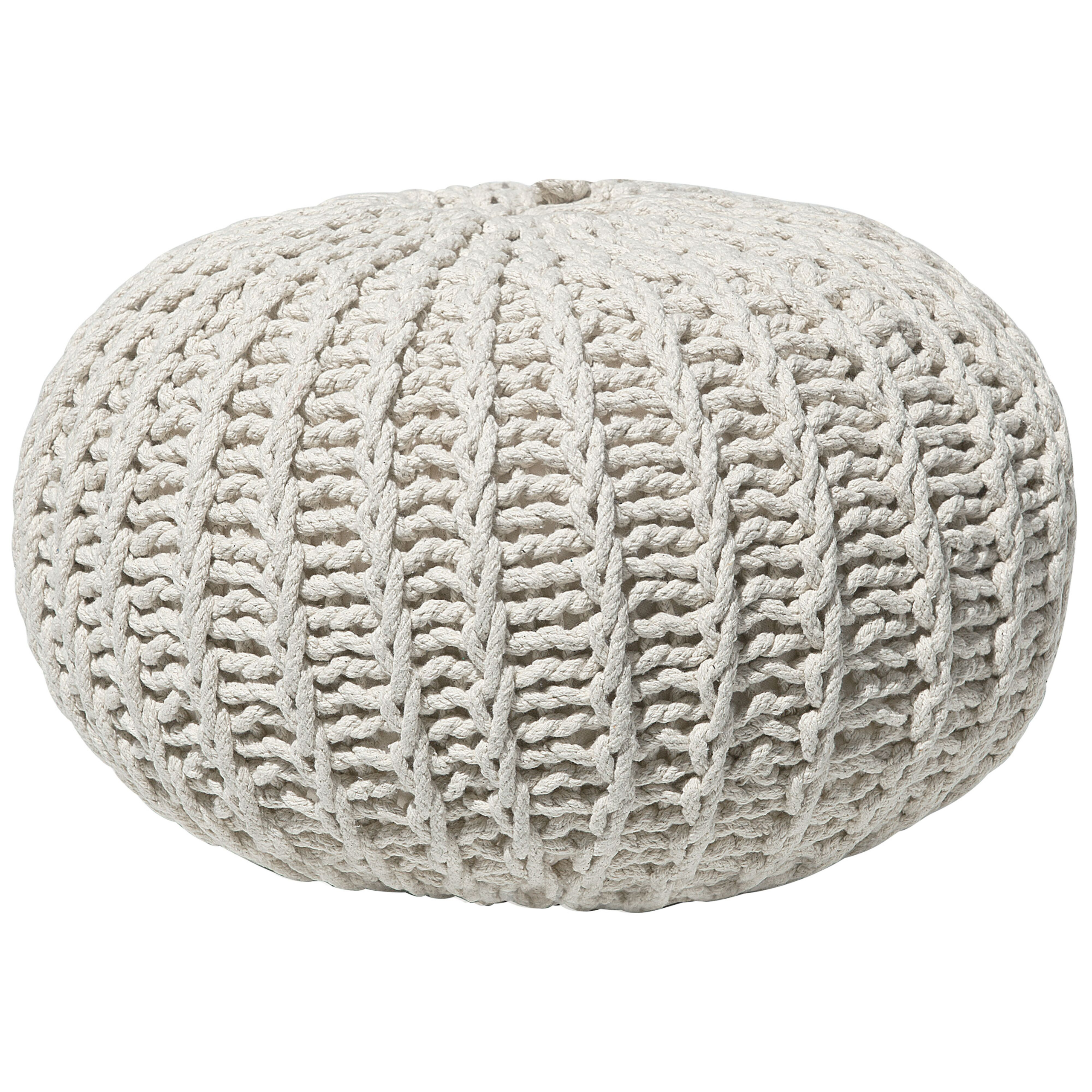 Puf CONRAD Bomuld Beige