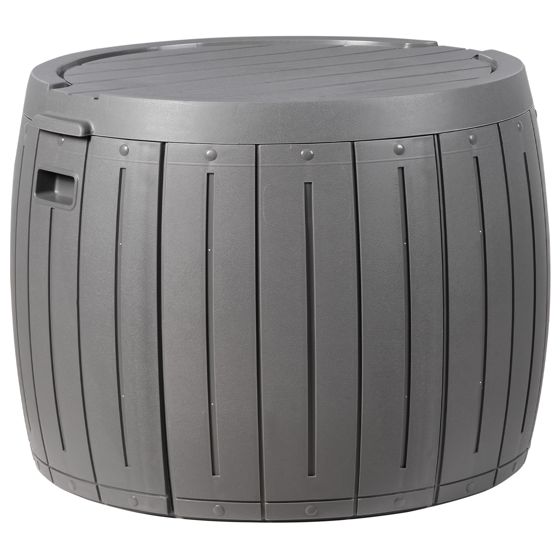 Opbevaringsboks PRINOS 56 cm 56 cm Grå
