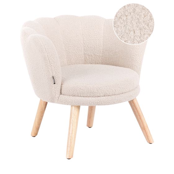 Børnelænestol HALBY Boucle Lys Beige