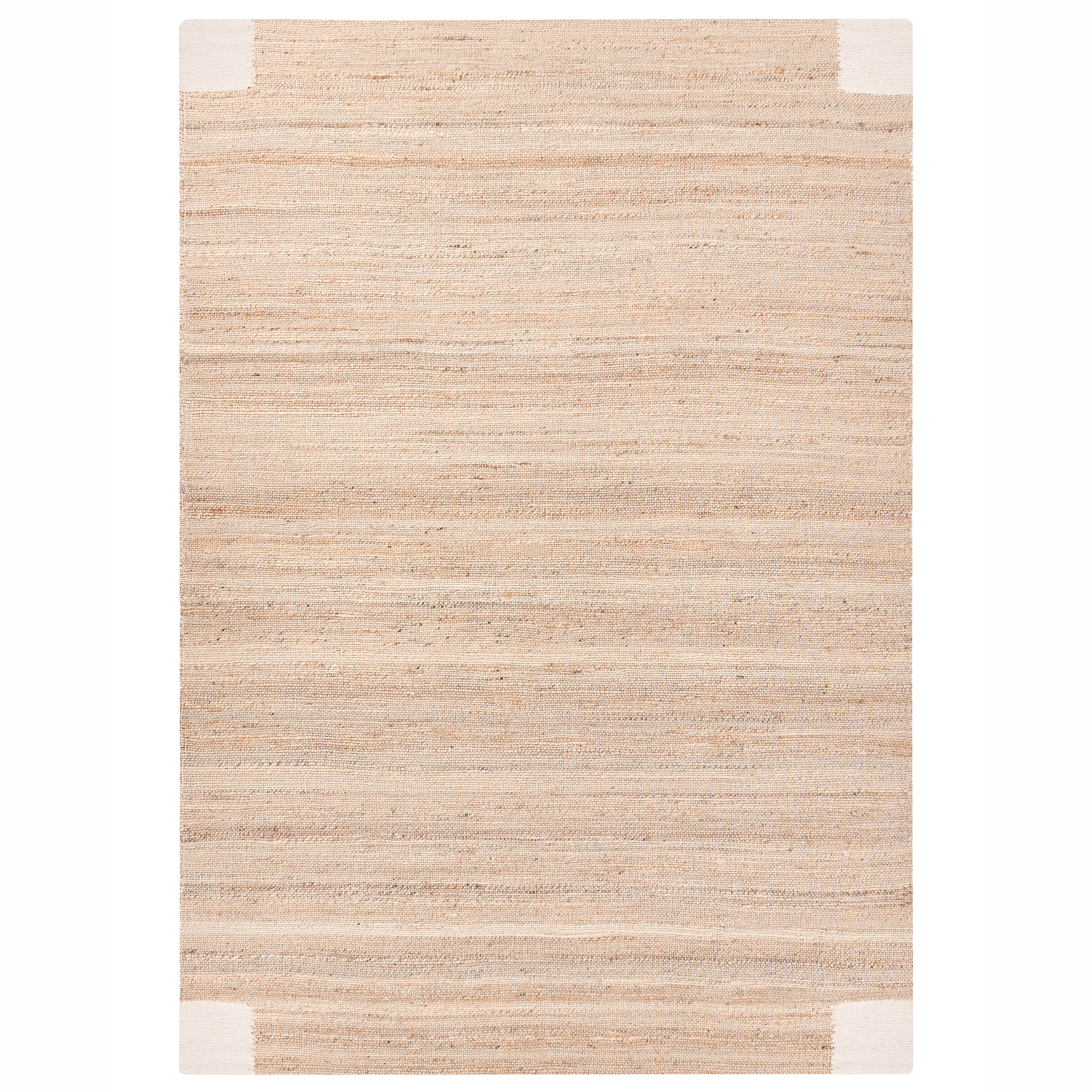 Gulvtæppe AMRAVATI Lys Beige 160 x 230 cm Jute