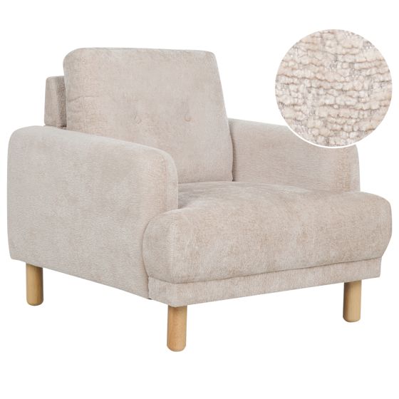 Lænestol TUVE Boucle Beige