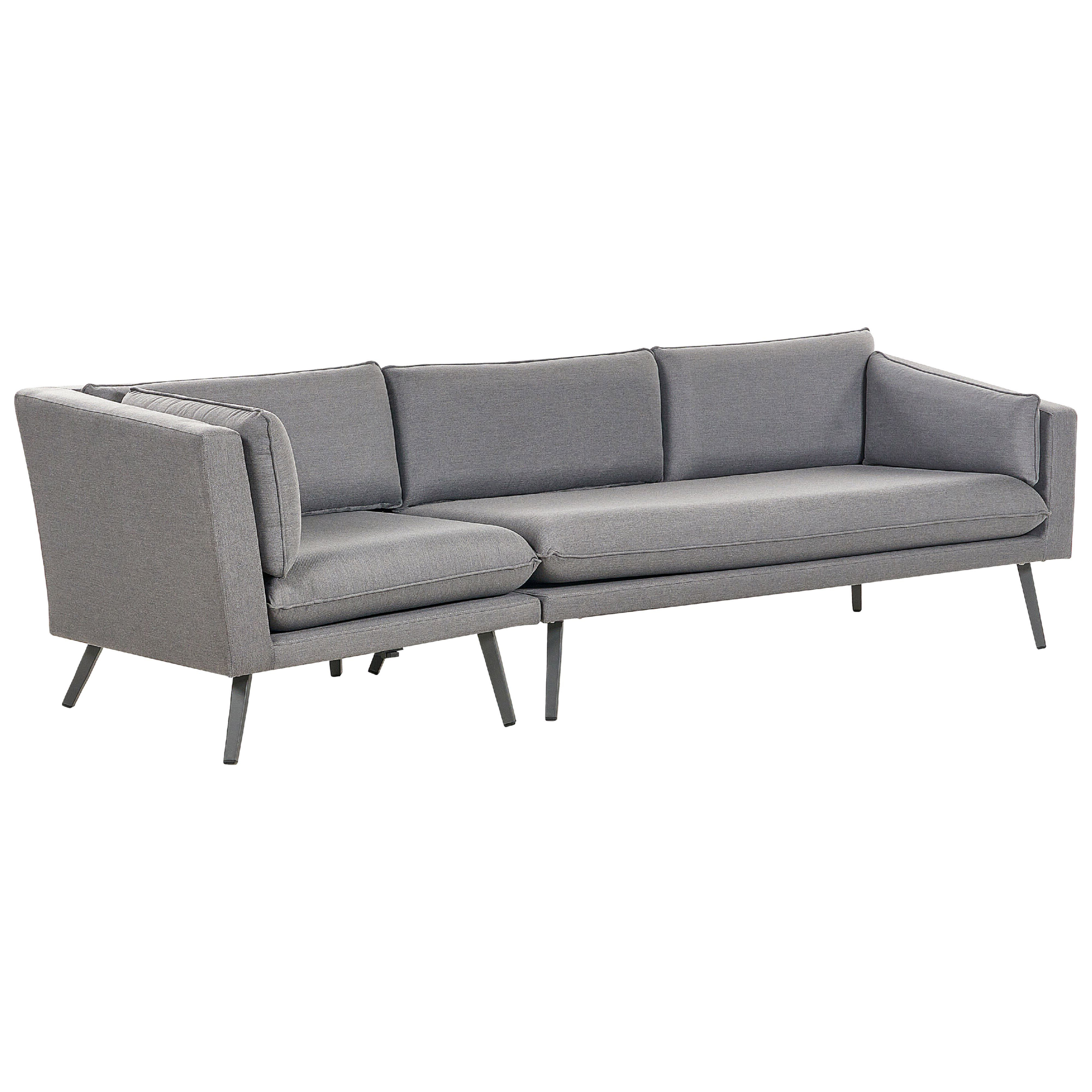 Havesofa 3 personers LORETELLO Grå Venstrevendt