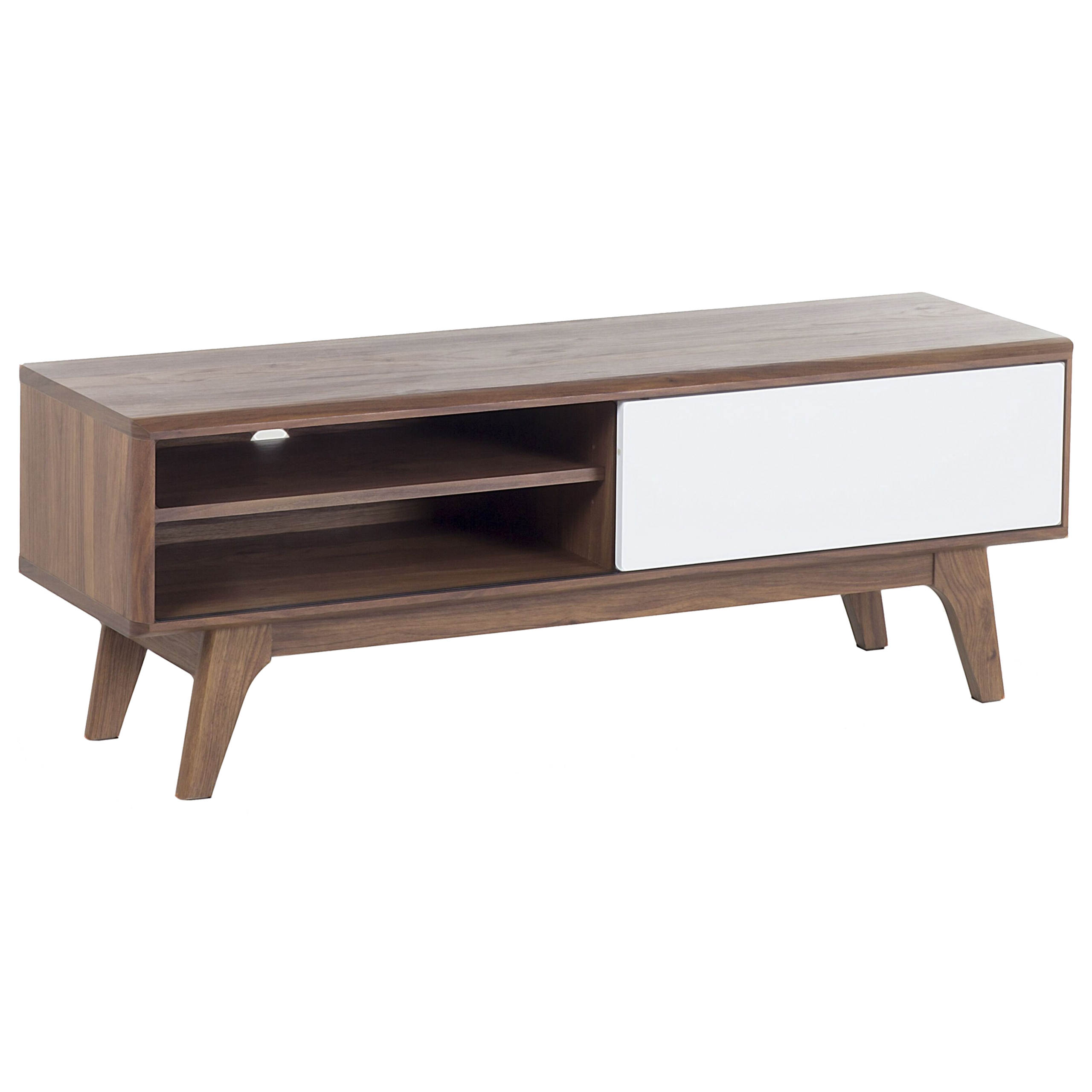 TV-bord BUFFALO Brun/hvid