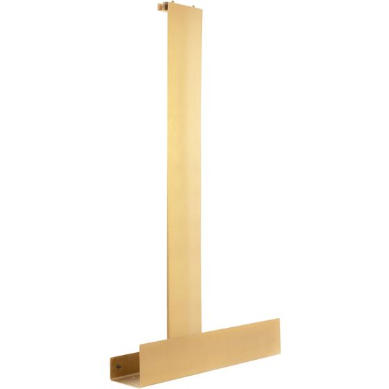 REA badeværelseshylde TORI Børstet guld, 13x40x75,5cm