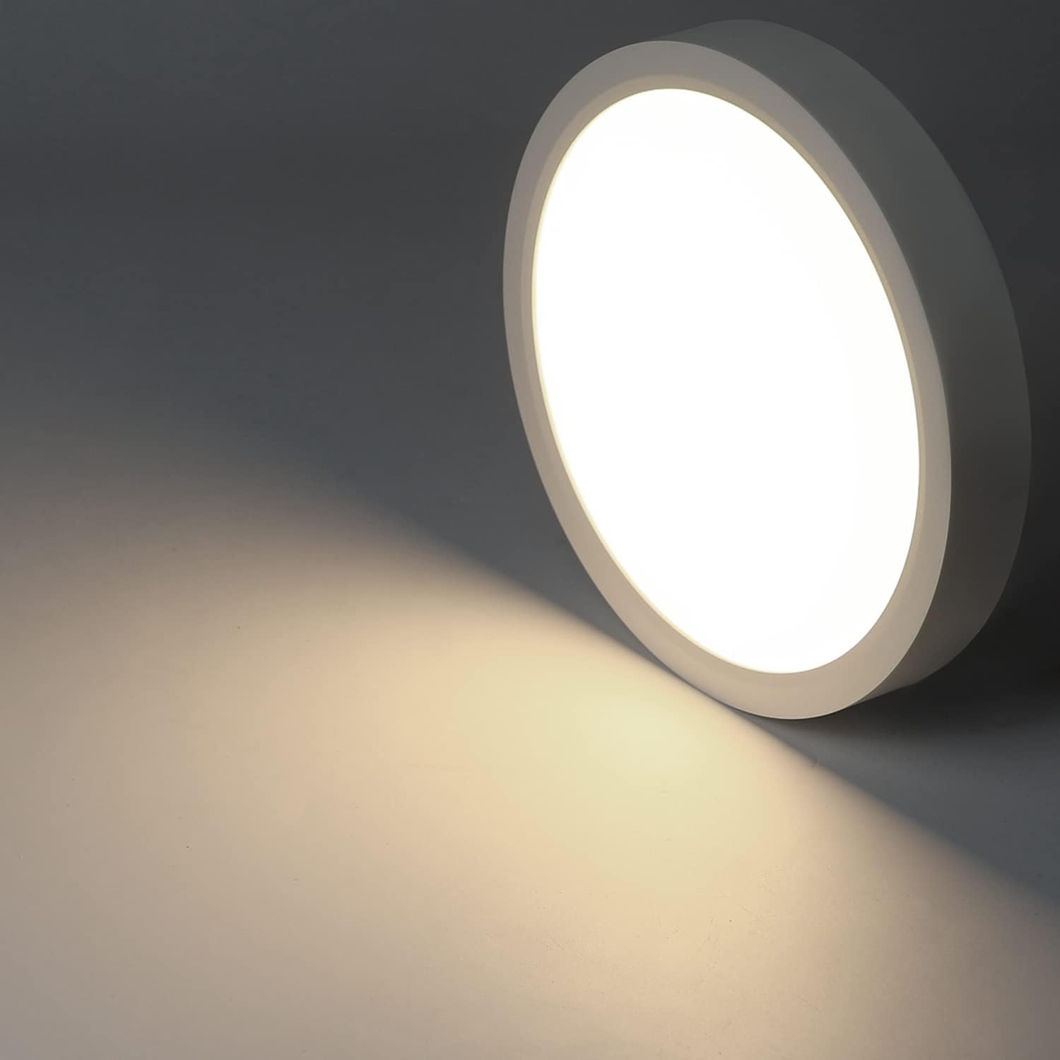 NETTLIFE LED - loftlampe, køkken, loftlampe, 15W, flad, badeværelse, lampe, 4000K, IP44