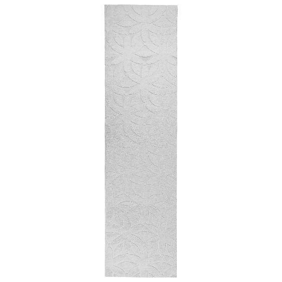 Gulvtæppe HOOD Lysegrå 80 x 300 cm