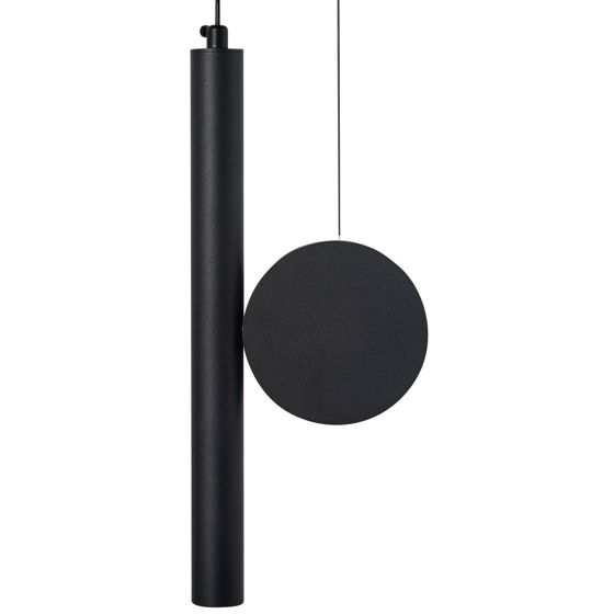 LED-pendel lampe DAMAS Metal Sort