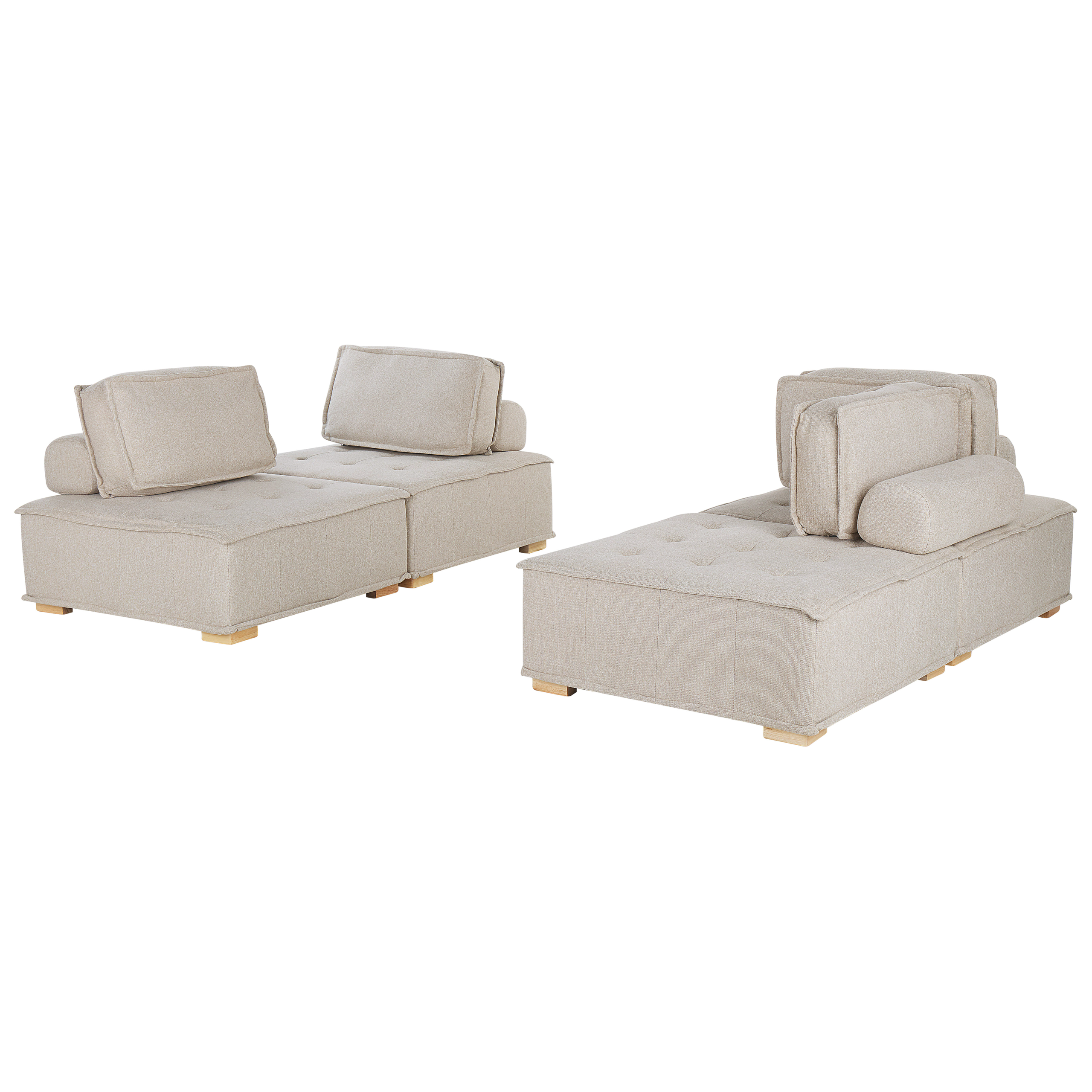 Modulsofasæt 4 personers TIBRO Lys Beige