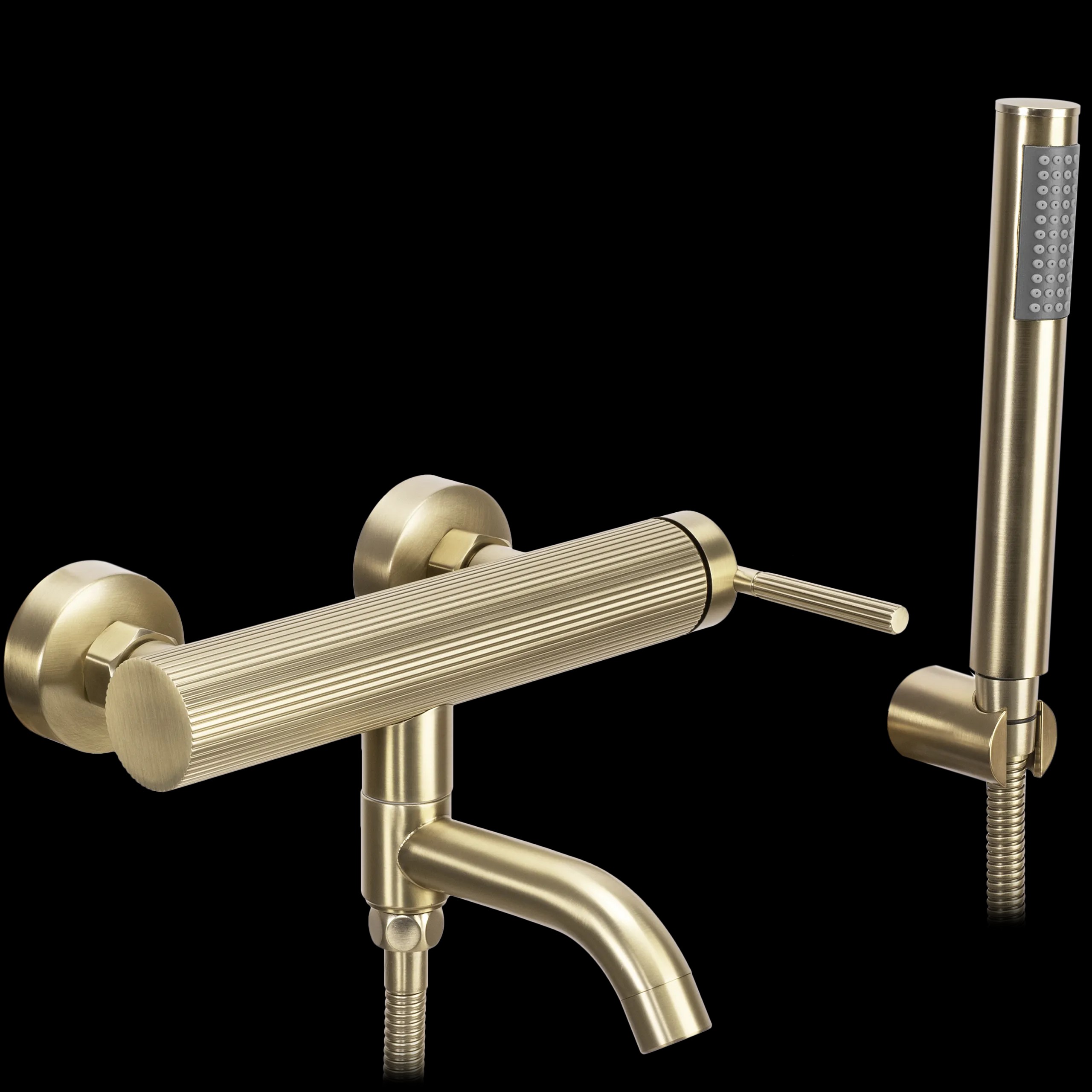 REA badekarsarmatur JS-B34803BG ARGON , Børstet guld, 6,5x24,5x12cm