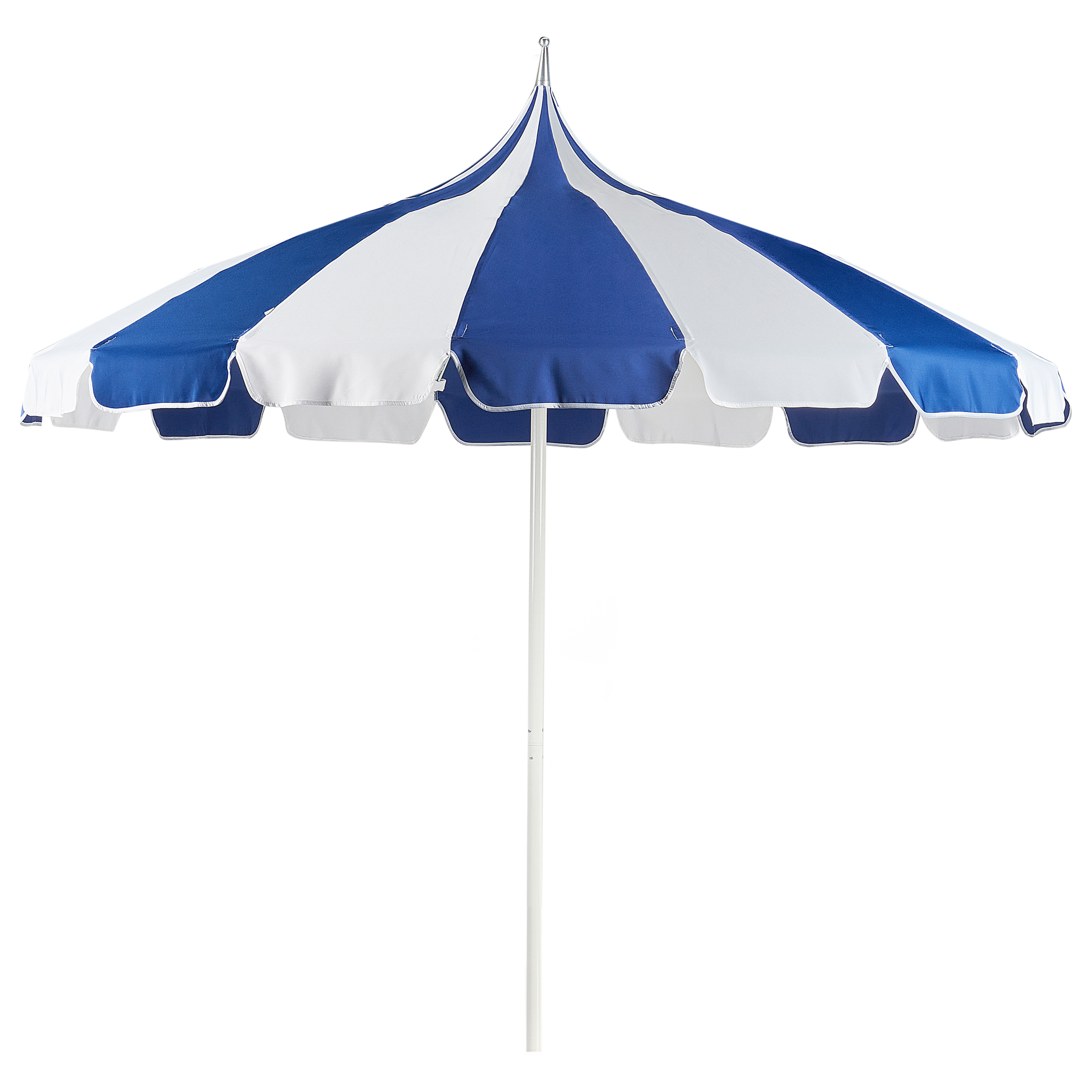 Haveparasol 245 cm MINOA Hvid/blå