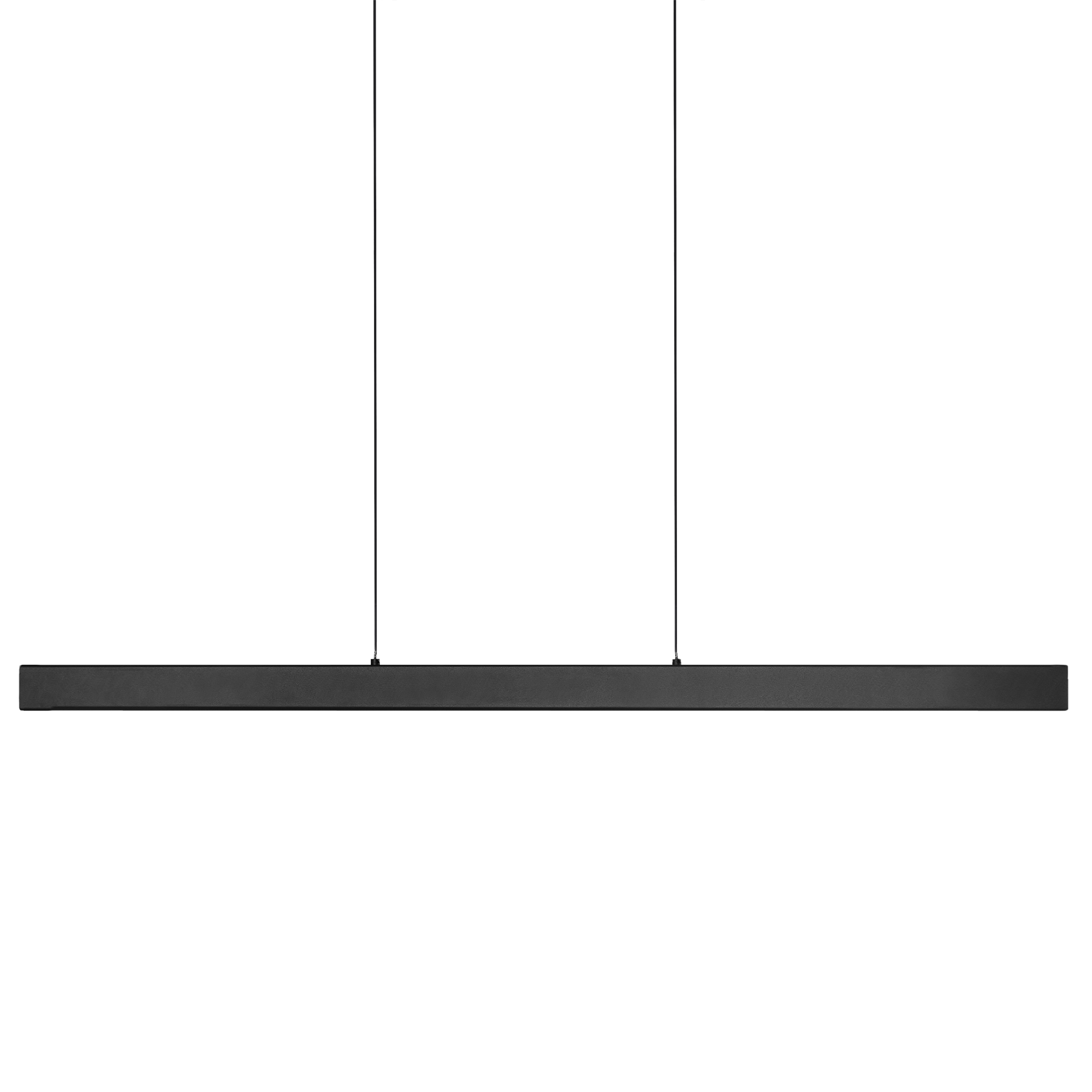 LED-pendel lampe ARENAS Med fjernbetjening Sort