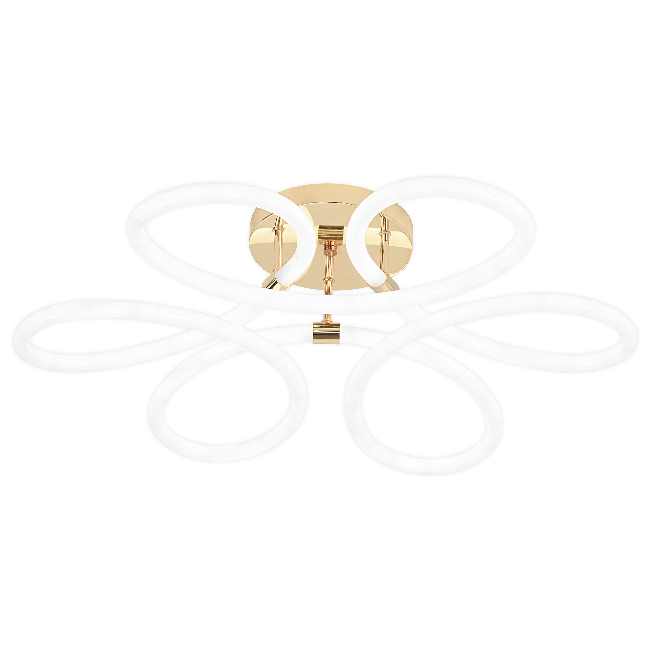 TOOLIGHT loftlampe LED G023-C Guld 53x53x7cm