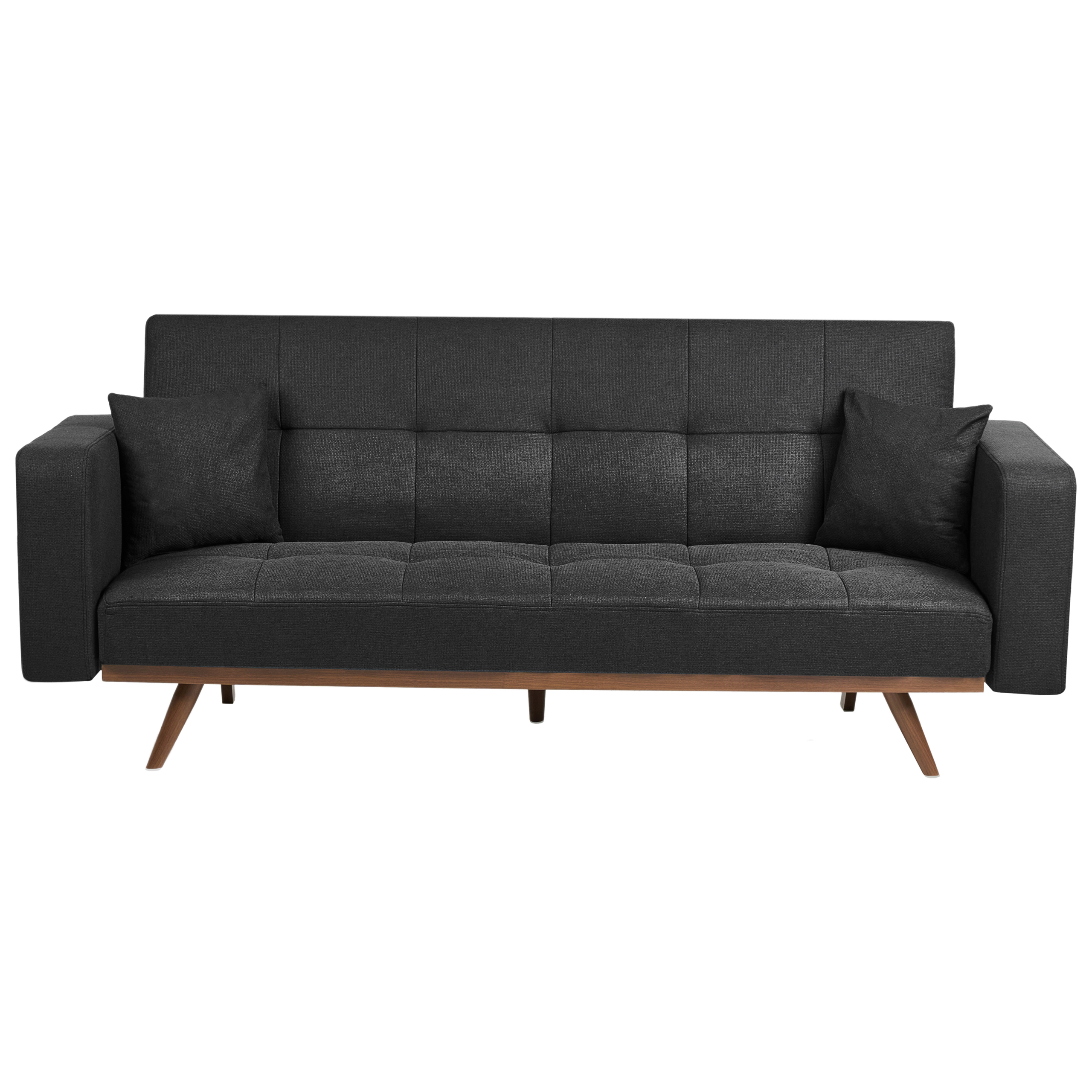 Sovesofa 3 personers HJULBY Sort