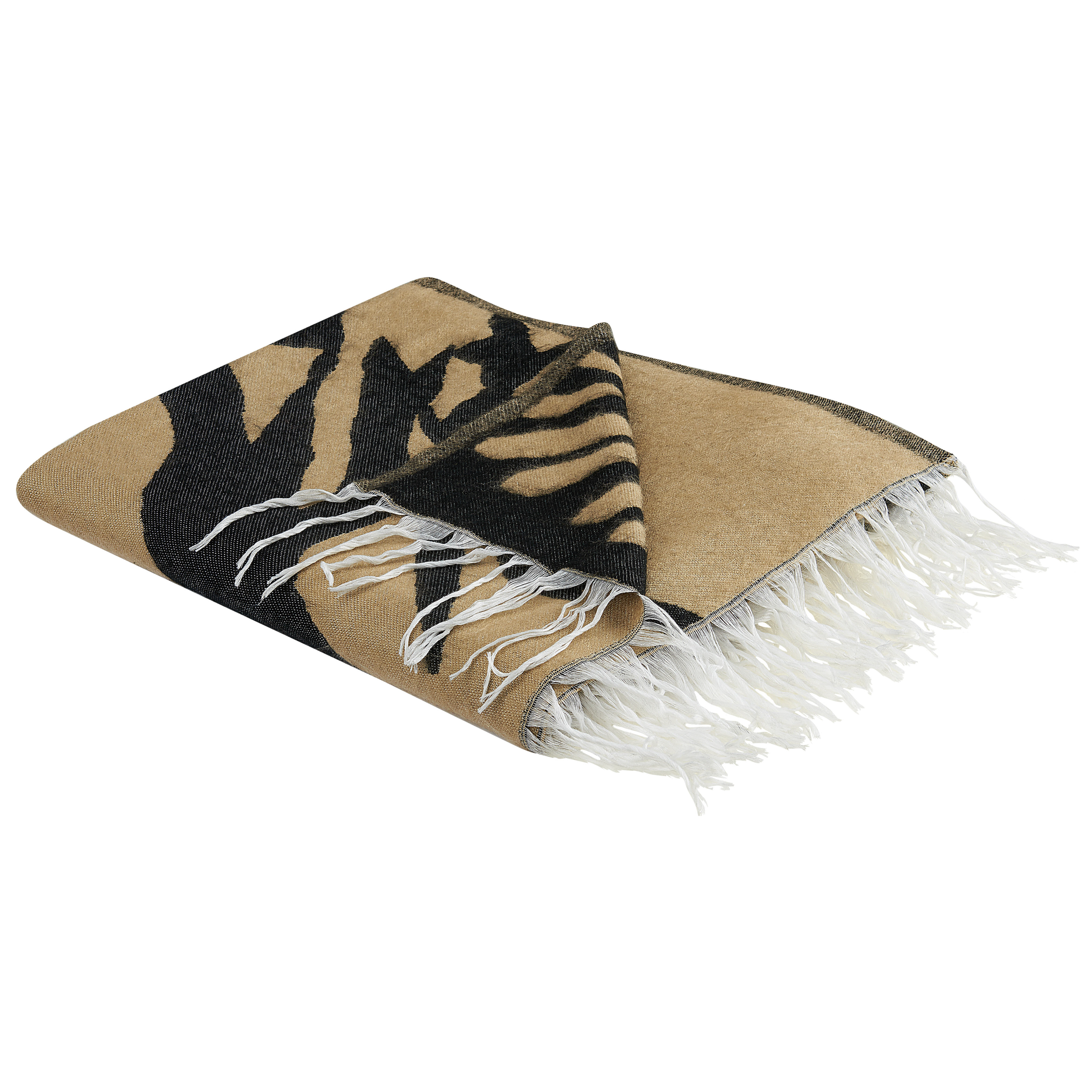 Plaid KUDIYA 130 x 170 cm Beige