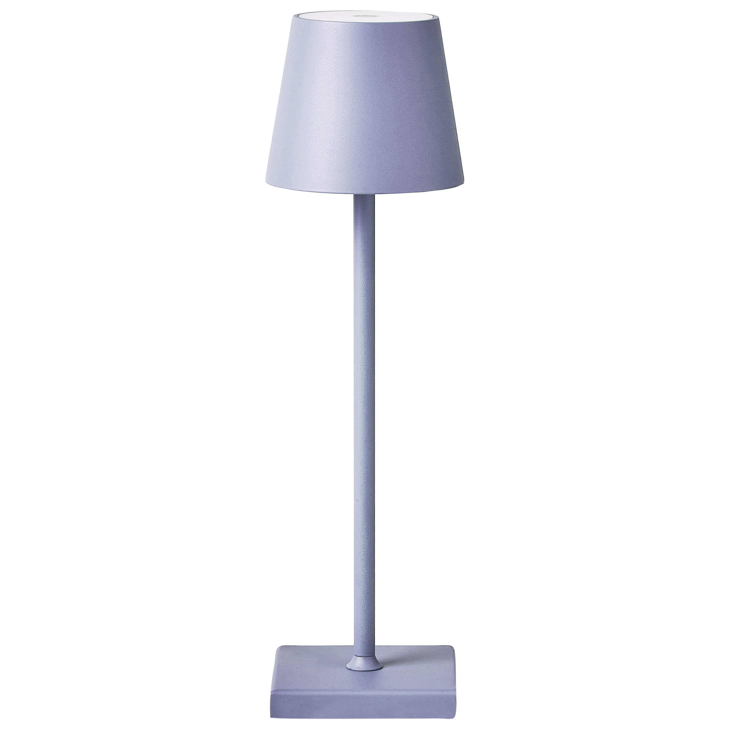 Trådløs LED-bordlampe BACEIRO Metal Lysviolet