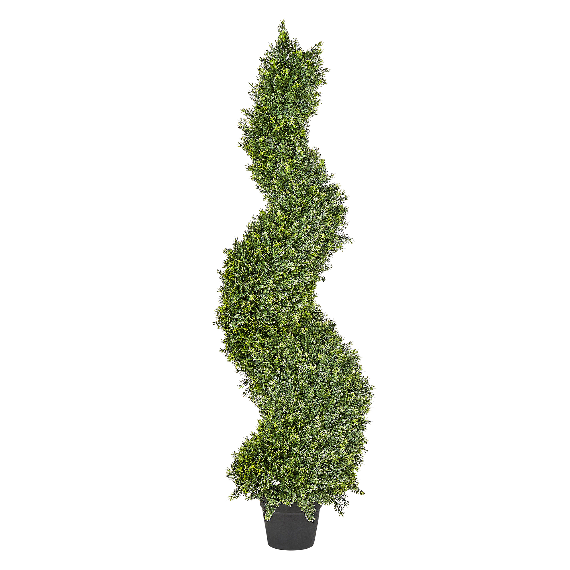 Kunstig plante CYPRESS SPIRAL TREE 126 cm Grøn