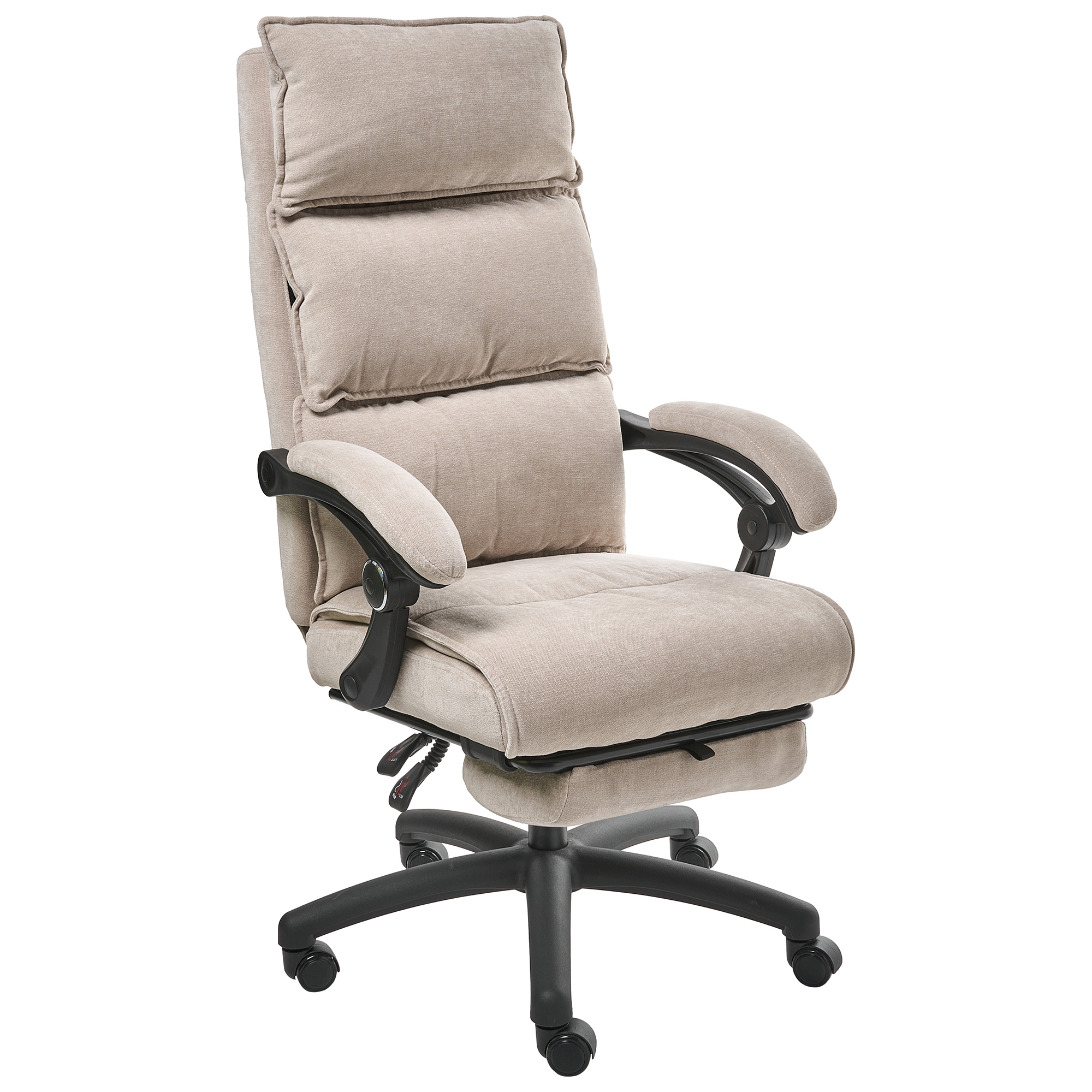 Chefstol Inkl. fodstøtte EATON Chenille Beige