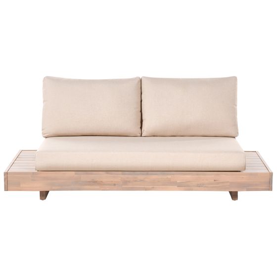 Havesofa 2 personers MARETTIMO Certificeret akacietræ Beige