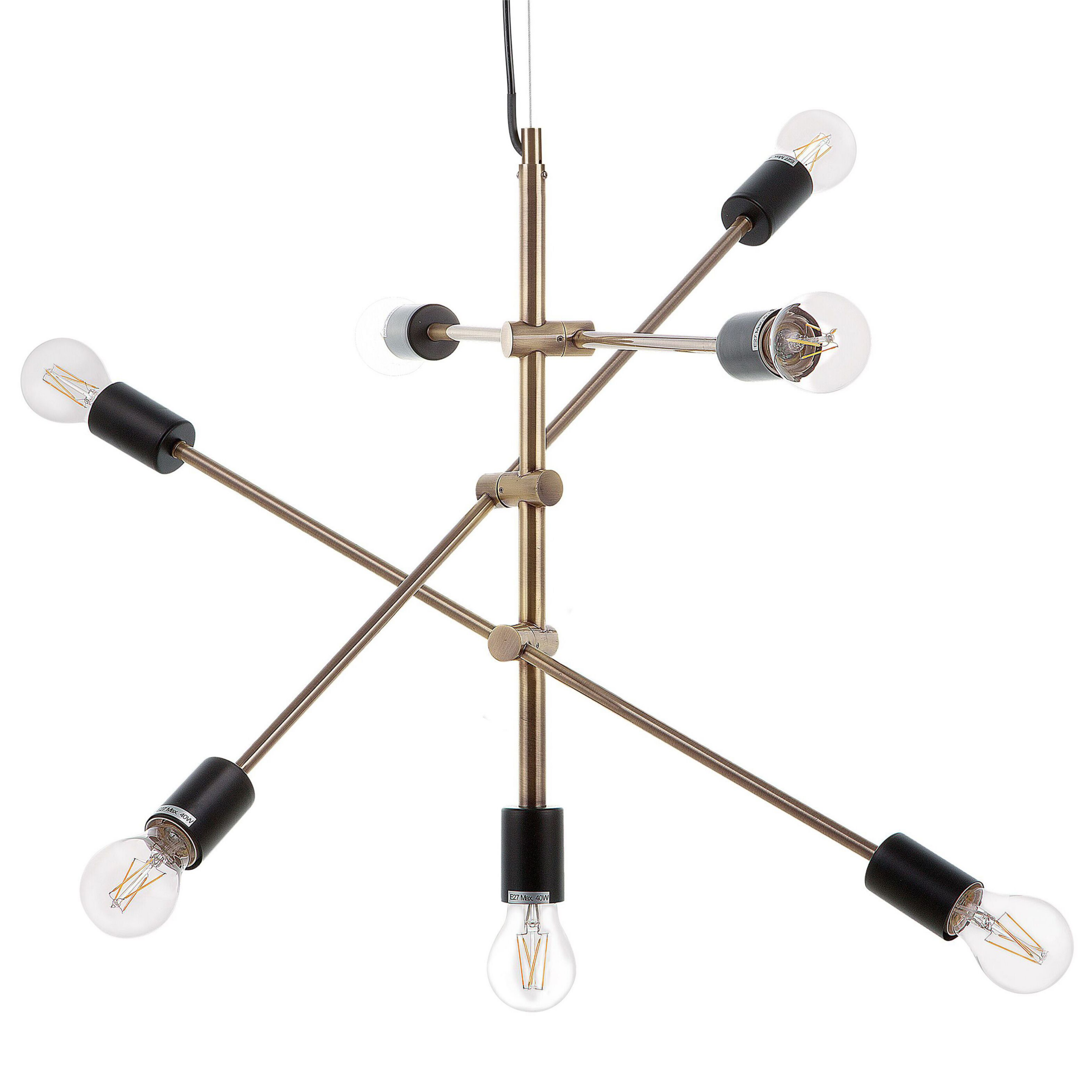 Loftlampe CREMERA Metal Messing