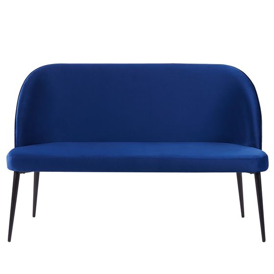 Middagsbænk 2 personers OSBY Velour Navy Blå