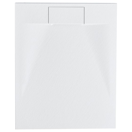 Brusekar AZZURRO 80 x 100 x 3 cm Hvid